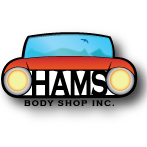 Ham's Body Shop Logo